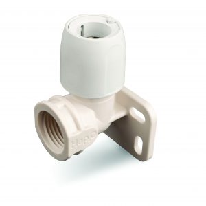Wall Plate Elbow BSP 1/2 15mm