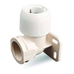 Wall Plate Elbow BSP 3/4 22mm